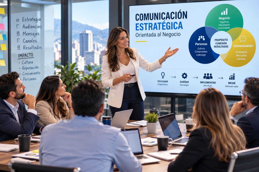 Comunicación estratégica orientada al negocio