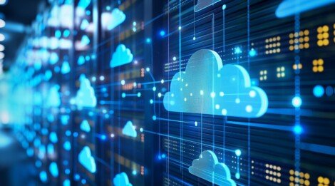 Cloud computing, ai generated, computer, cloud, data, network, internet, technology, server, networking, information, connection, communication, cloud computing concept, system, computing, digital, database, capacity, storage, technical, services